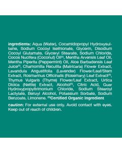 Alba Botanica Very Emollient Bath and Shower Gel Sparkling Mint 32 Oz