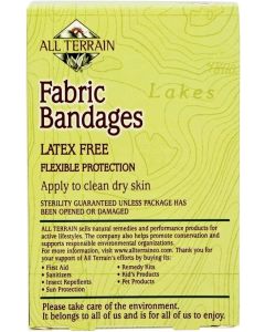 All Terrain Fabric Bandages Assorted 30 Cnt Latex Free