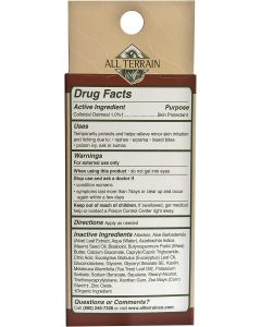 All Terrain Natural Ditch The Itch Cream 2 Oz Natural Ingredients