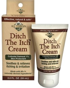All Terrain Natural Ditch The Itch Cream 2 Oz Natural Ingredients