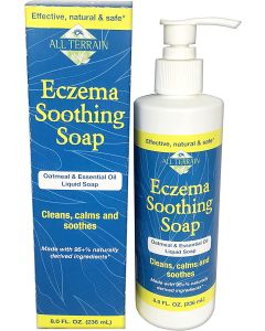 All Terrain Natural Ingredients Eczema Soothing Liquid Soap 8 Oz