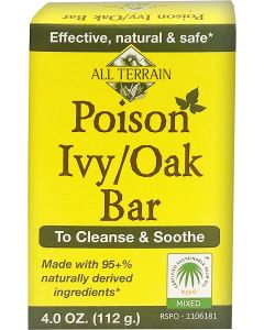 All Terrain Natural Ingredients Poison Ivy Oak Bar Soap 4 Oz