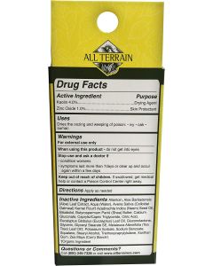 All Terrain Natural Ingredients Poison Ivy Oak Relief Cream 2oz