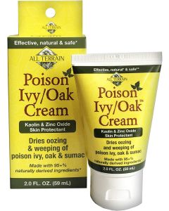 All Terrain Natural Ingredients Poison Ivy Oak Relief Cream 2oz