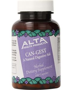 Alta Health Can Gest Natural Digestive Aid 100 Count Herbal Supplement - supplemynts.com