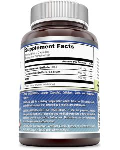 Amazing Formulas Glucosamine Chondroitin MSM Capsules Joint Support