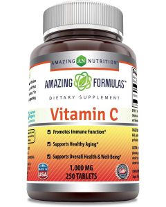 Amazing Formulas Vitamin C 1000 Mg 250 Tablets Healthy Aging - supplemynts.com
