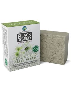 Amazing Herbs Body Care Black Seed Soap 4.25 Oz Pure Cold Pressed - supplemynts.com