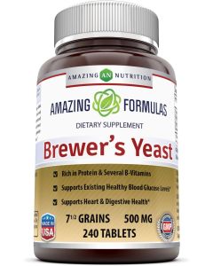 Amazing Nutrition Brewers Yeast 7.5 Grain 500mg 240 Tablets