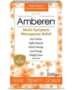 Amberen Multi Symptom Menopause Relief Hormonal Balance Supplement