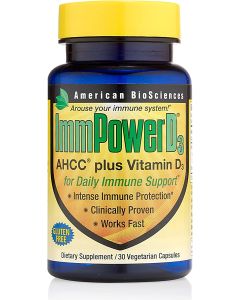 American BioSciences ImmpowerD3 Immune System Support 30 Veggie Caps