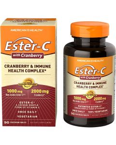 American Health Ester-C Cranberry Immune Health Complex 90 Tablets - supplemynts.com
