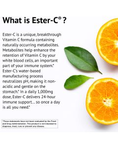 American Health Ester-C with Citrus Bioflavonoids 1000 mg 90 Caps