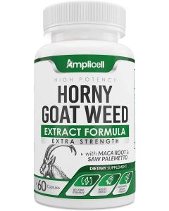 Amplicell Horny Goat Weed Natural Female And Male Enhancement Pills 60 - supplemynts.com