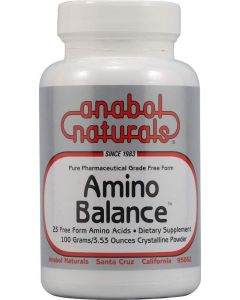 Anabol Naturals Amino Balance 100 Gram Crystalline Powder Post Workout - supplemynts.com