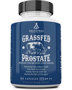 Ancestral Supplements Grass Fed Prostate 180 Capsules