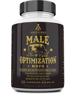 Ancestral Supplements Male Optimization Formula Organs Mofo 180 Caps