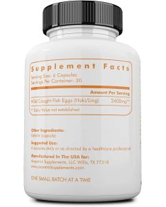 Ancestral Supplements Wild Caught Fish Eggs Omega-3 180 Caps