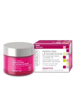 Andalou Naturals 1000 Roses Perfecting Lip Sugar Scrub 0.5 oz