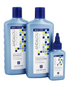 Andalou Naturals Age Defying Hair Thinning Treatment System 3 Step Kit - supplemynts.com