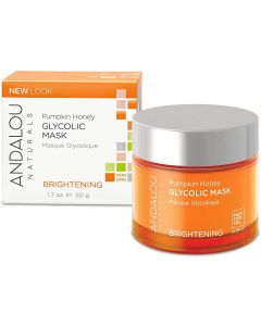 Andalou Naturals Brightening Pumpkin Honey Glycolic Mask 1.7 Oz