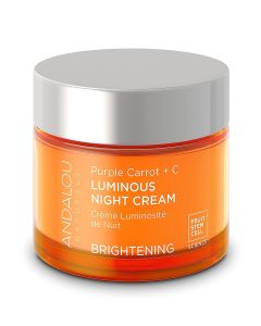 Andalou Naturals Brightening Purple Carrot Plus C Luminous Night Cream