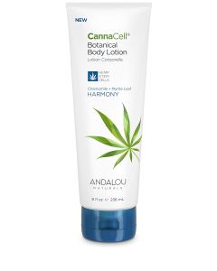Andalou Naturals CannaCell Body Lotion 8 Oz All Skin Type Vegan