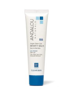 Andalou Naturals Clear Skin Argan Stem Cell BB Benefit Balm SPF 30