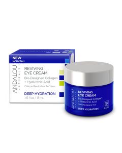 Andalou Naturals Deep Hydration Reviving Eye Cream 0.45 Oz Non GMO