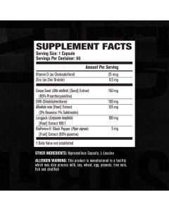 Androsurge 60 Veggie Pills Men Estrogen Blocker Testosterone Booster