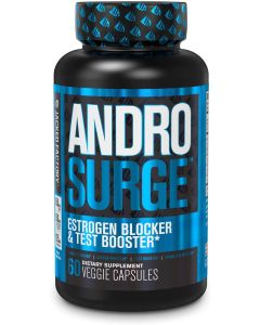 Androsurge 60 Veggie Pills Men Estrogen Blocker Testosterone Booster