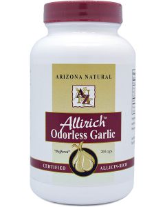 Arizona Natural Allirich Odorless Garlic Softgels Digestive Support - supplemynts.com