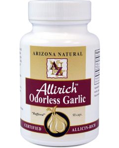 Arizona Natural Allirich Odorless Garlic Softgels Digestive Support - supplemynts.com
