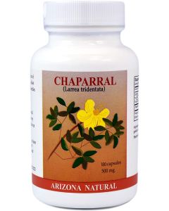 Arizona Natural Chaparral Larrea Tridentata 500mg Capsules