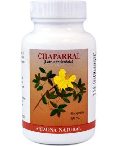 Arizona Natural Chaparral Larrea Tridentata 500mg Capsules