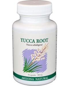 Arizona Natural Yucca Root 500mg 90 Capsules Stomach Health