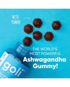 Ashwaganda Gummies Goli Mixed Berry Dietary Supplement - supplemynts.com