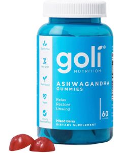 Ashwaganda Gummies Goli Mixed Berry Dietary Supplement - supplemynts.com