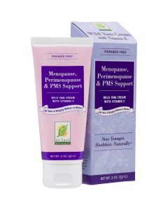 At Last Naturals Menopause Relief Wild Yam Cream Vitamin E 2 Oz - supplemynts.com