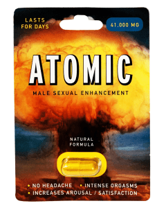 Atomic 41000 Mg Natural Formula Male Sexual Enhancement Gold Pill - supplemynts.com