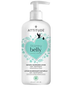 Attitude Blooming Belly Maternity Pregnancy Body Lotion Argan 16 fl oz