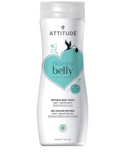 Attitude Blooming Belly Pregnancy Body Wash Hypoallergenic 16 fl oz