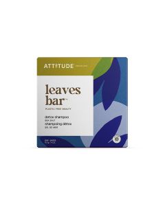 Attitude Leaves Bar Detox Shampoo Bar Sea Salt 4 oz Vegan