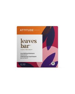 Attitude Leaves Bar Nourishing Shampoo Bar Sandalwood 4oz Cruelty Free