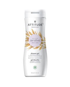 Attitude Sensitive Skin Shower Gel 16 oz Cruelty Free Hypoallergenic