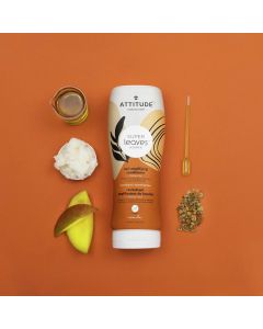 Attitude Super Leaves Curl Amplifying Conditioner Coconut Oil 16 oz