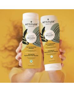 Attitude Super Leaves Curl Moisturizing Conditioner Moringa Oil 16 oz