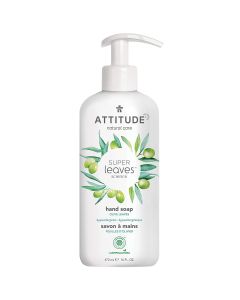 Attitude Super Leaves Liquid Hand Soap 16 fl oz Hypoallergenic