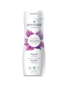 Attitude Super Leaves Shower Gel 16 oz Hypoallergenic Vegan