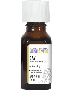 Aura Cacia Animating Bay Pure Essential Oil 0.5 fl oz